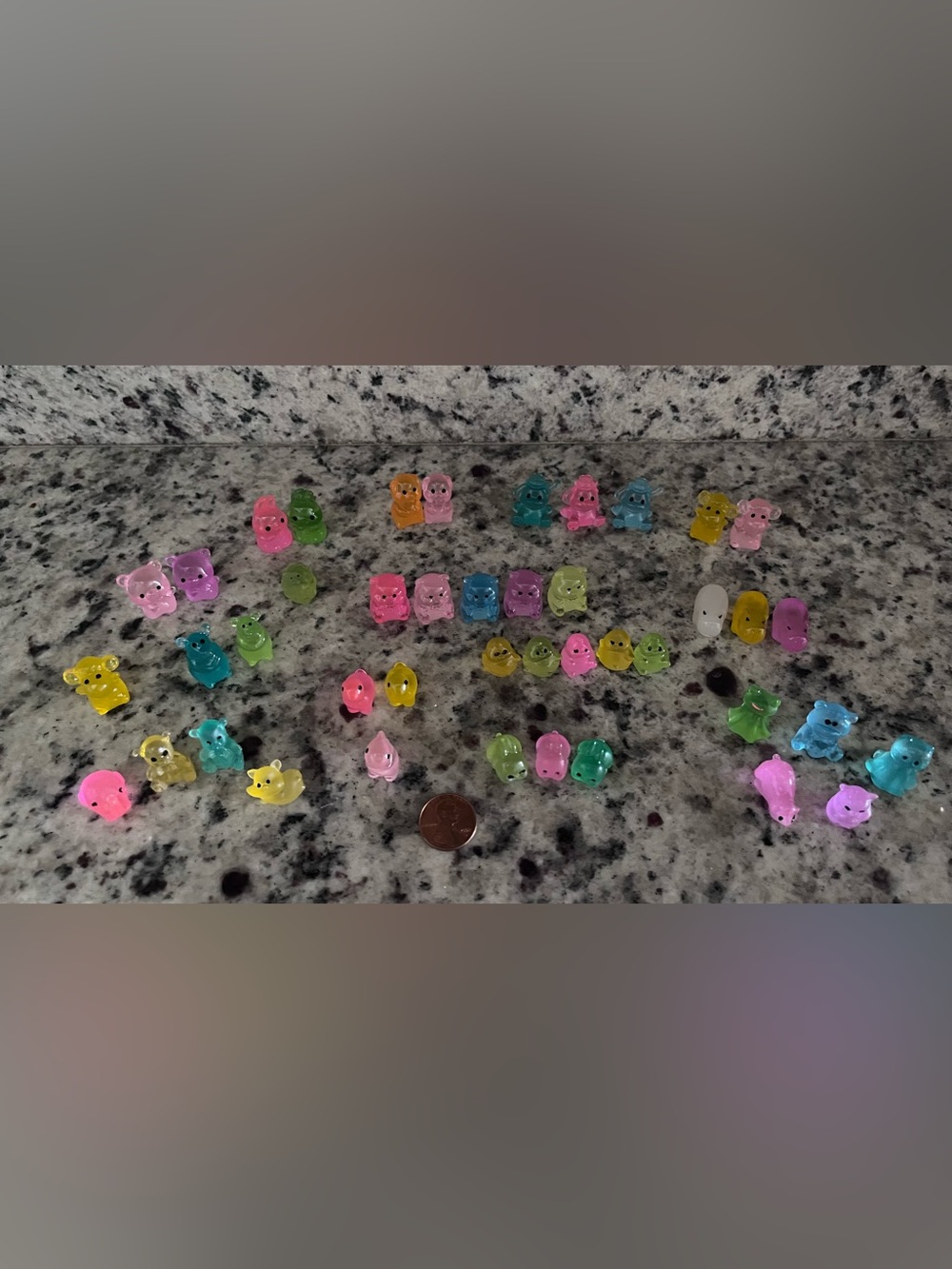 Assorted Mini Animal Figures - Multicolor